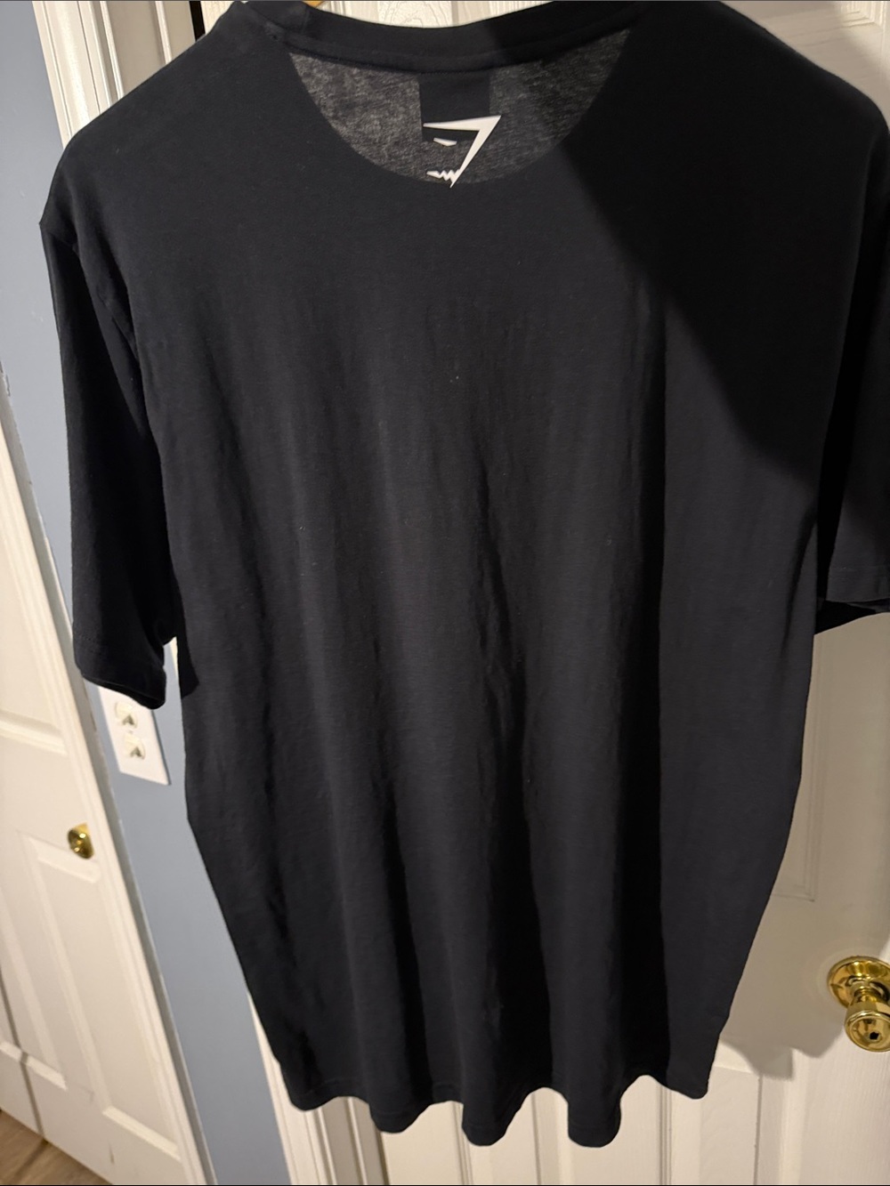 Gymshark Black Short-Sleeve Logo Tee - Picture 3 of 3